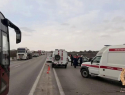 Авария с двумя погибшими парализовала движение на трассе Таганрог-Ростов