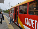 В Таганроге прошла обкатка экскурсионного трамвая-кафетерия