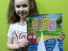 Первая участница конкурса Маша Грошева посвятила рисунок родному городу
