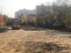 В парке 300-летия Таганрога полным ходом идут работы