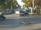 В Таганроге в переулке Смирновском ВАЗ сбил велосипедиста