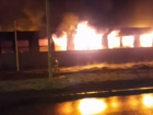 Всю ночь в Таганроге тушили возгорание в районе бухты Андреева