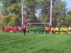 Восьмилетки играют в футбол на серьезном турнире в Таганроге