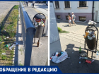 Переполненные мусорные урны удручают таганрожцев 