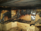 В Таганроге на выходных сгорела баня