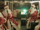 Двадцать два Деда Мороза "захватили" таганрогский трамвай