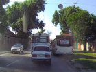 Водители общественного транспорта устроили очередные гонки 