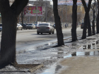 В Таганроге по дорогам бежит вода