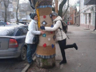 «Райские кущи» сделали активисты в центре Таганрога