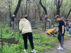 На Старом кладбище Таганрога состоялся субботник 