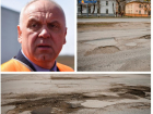 Замгубернатора РО, министр транспорта Владимир Окунев указал на плохие дороги в Таганроге