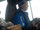 Видеозапись странного состояния водителя маршрутки Ростов-Таганрога опубликовал пассажир