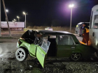 ДТП в Таганроге: «ВАЗ» врезался в маршрутку