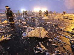 Поисково-спасательные работы на месте крушения авиалайнера в Ростове закончены