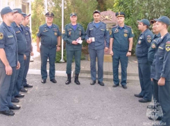 Двое пожарных из Таганрога награждены медалями «За спасение на пожаре»