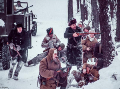 Таганрожцы участвовали в военной реконструкции освобождения Воронежа