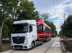 Новые трамваи прибыли в Таганрог