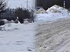 Председатель СНТ «Металлург-1» показал контрастную чистку дорог от снега