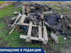 Рабочие «Синары» остановки установили, а мусор так за собой и не убрали