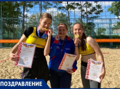 Чемпионами РО по пляжному волейболу стала команды из Таганрога МБУ"СШ 3» 