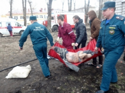 Под Таганрогом в огне погиб мужчина