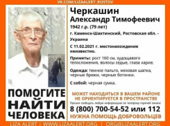 79-летнего пенсионера ищут в Таганроге