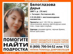 В Таганроге 1 мая пропала 15-летняя девочка