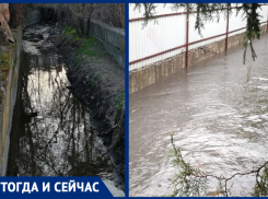 Ливень в Таганроге продемонстрировал качество очистки Малой Черепахи