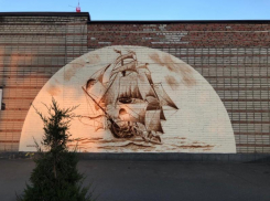 Корабль – новый шедевр Антона Тимченко в Таганроге