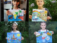 Юные таганрожцы мечтают о лете и море