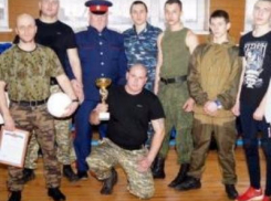 Таганрогские казаки заняли второе место на конкурсе «Богатырские забавы»