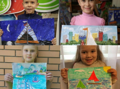 Свои работы на конкурс «Дети рисуют море и яхты» прислали еще четверо таганрожцев