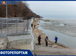 Приморский пляж Таганрога: пациент скорее жив