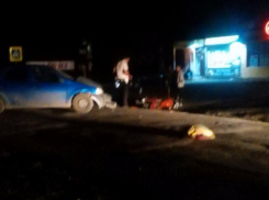 В ДТП под Таганрогом пострадала молодая пара на мотоцикле