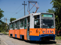 Такой разнообразный трамвайный автопарк осмотрела фотограф «Блокнот Таганрог»