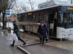 Таганрогские водители настолько суровые, что высаживают пассажиров прямо в лужи