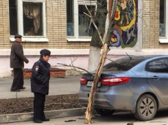 Первой жертвой шторма в Таганроге стала иномарка