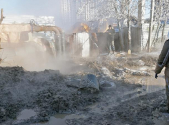 Аварию на теплотрассе ликвидируют в Таганроге 