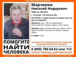 В Таганроге пропал 69-летний мужчина