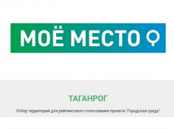 По проекту «Городская среда» в Таганроге идёт голосование