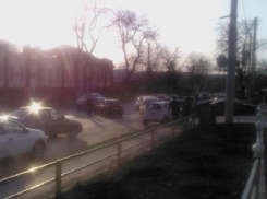 В Таганроге столкнулись два «Хендая-Акцент»