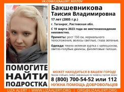 17-летняя девочка пропала в Таганроге