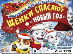 Щенки спасают Новый Год