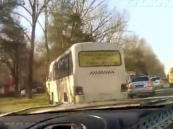 Ростовские маршрутчики решили повторить гонки таганрогских автобусов
