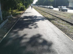 На улице Инструментальной в Таганроге теперь сделан тротуар 