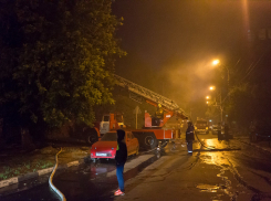 Частный дом сгорел вчера в Таганроге