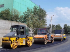 В Таганроге начали ремонт дороги на Адмирала Крюйса
