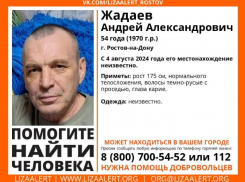 Пропавший ростовчанин может находиться в Таганроге