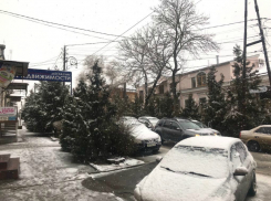 «Вот так подарочек!»: таганрожцы радуются февральскому снегу