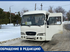 «Захотелось ему так»: маршрутка в Таганроге самовольно сменила остановку